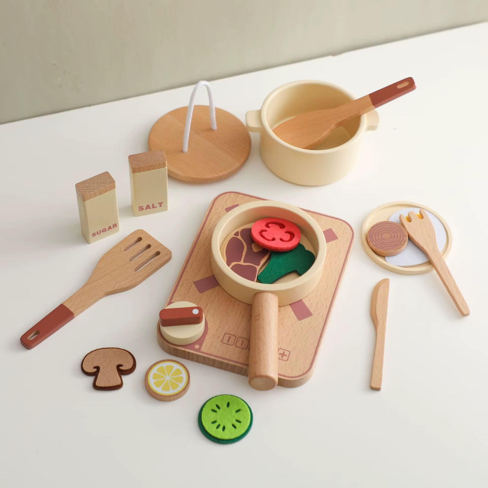 Kitchen wood set