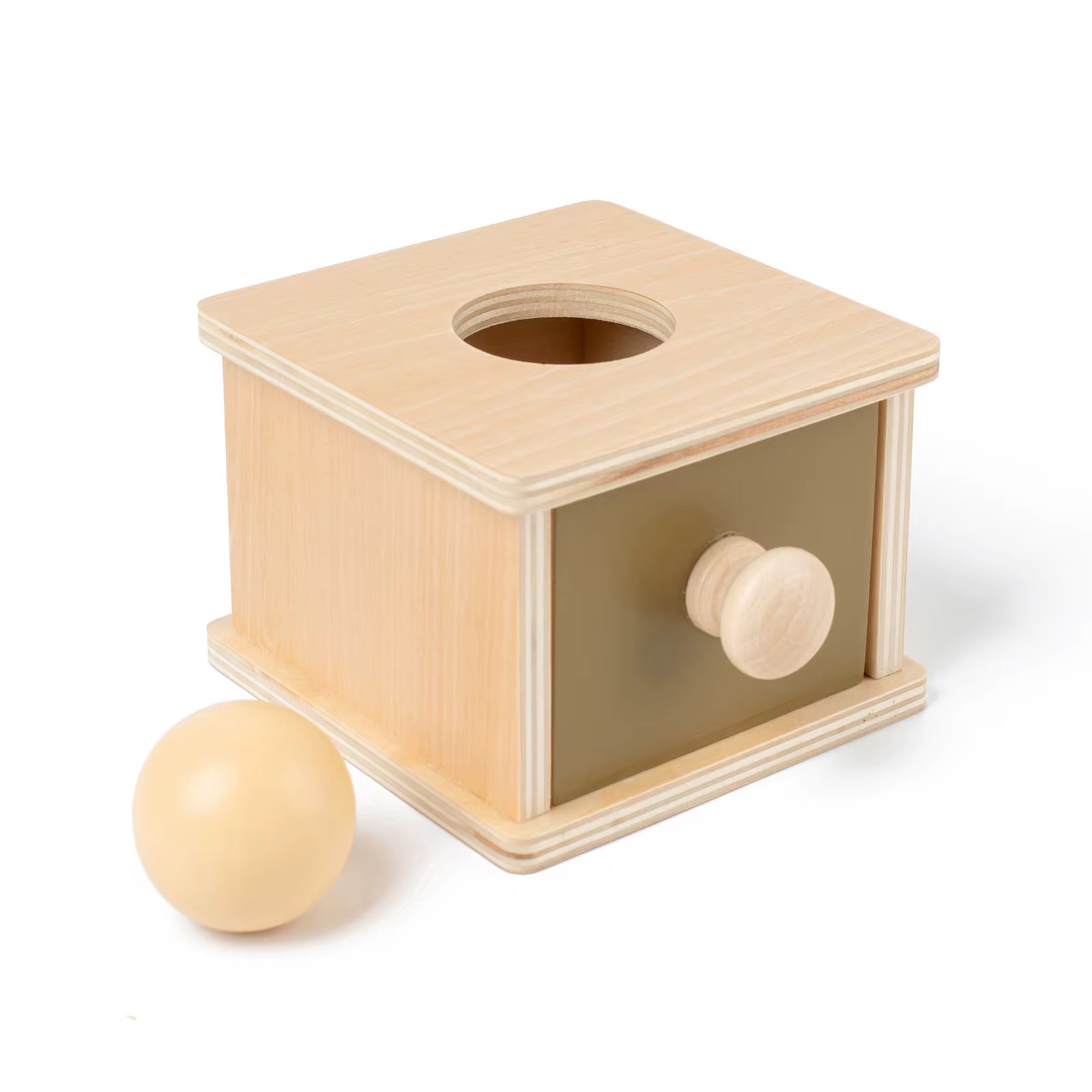 Montessori ball drawer