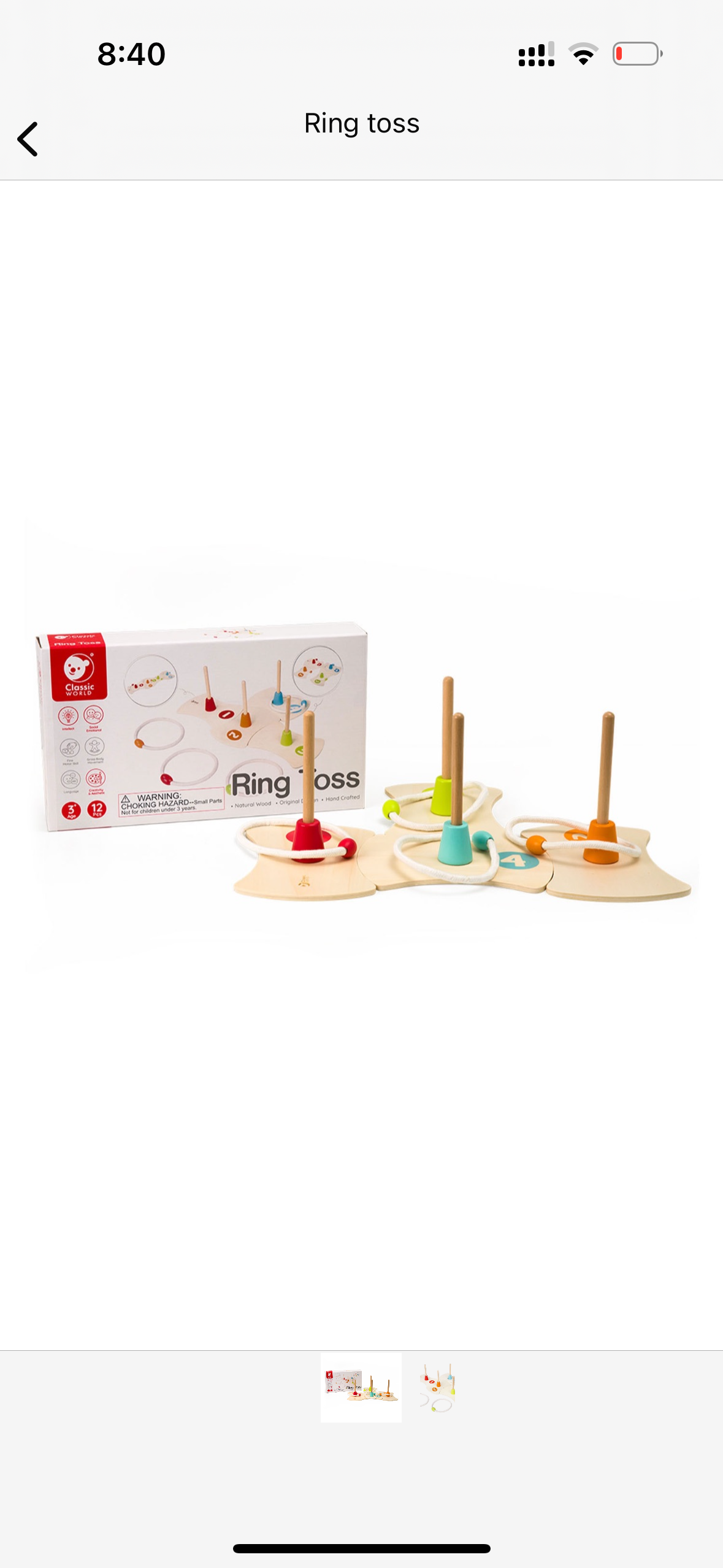 ClassicWorld ring toss