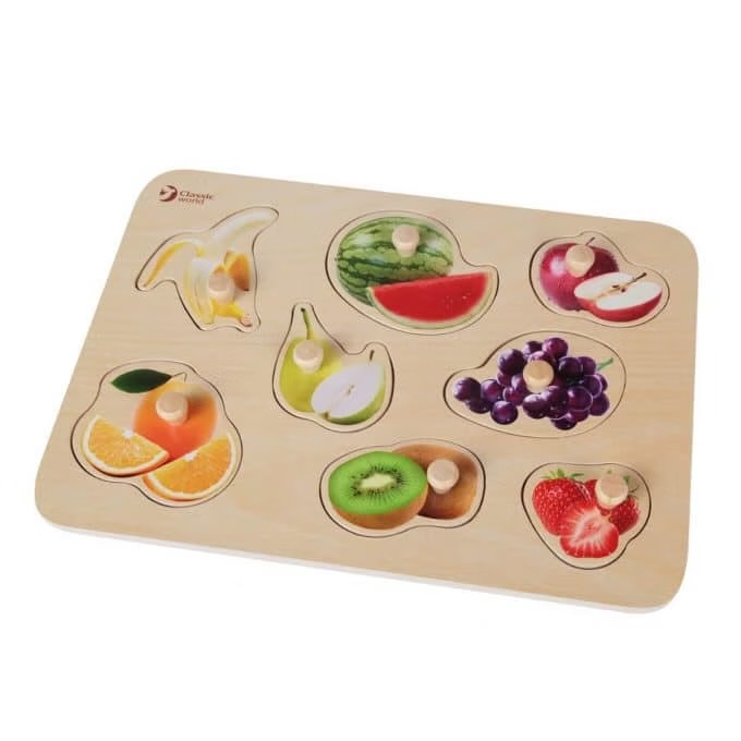 Classic world fruits puzzle