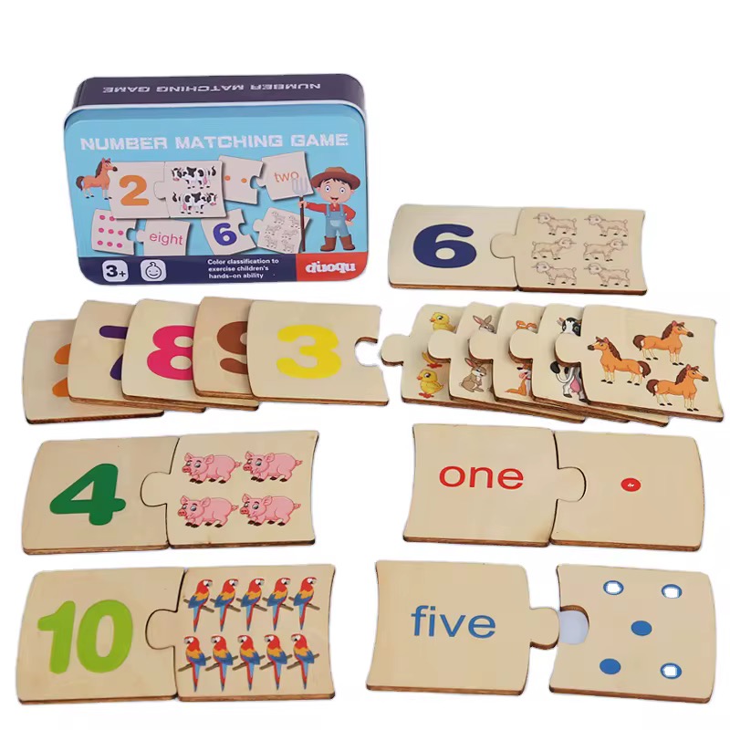 Numbers matching game duoqu