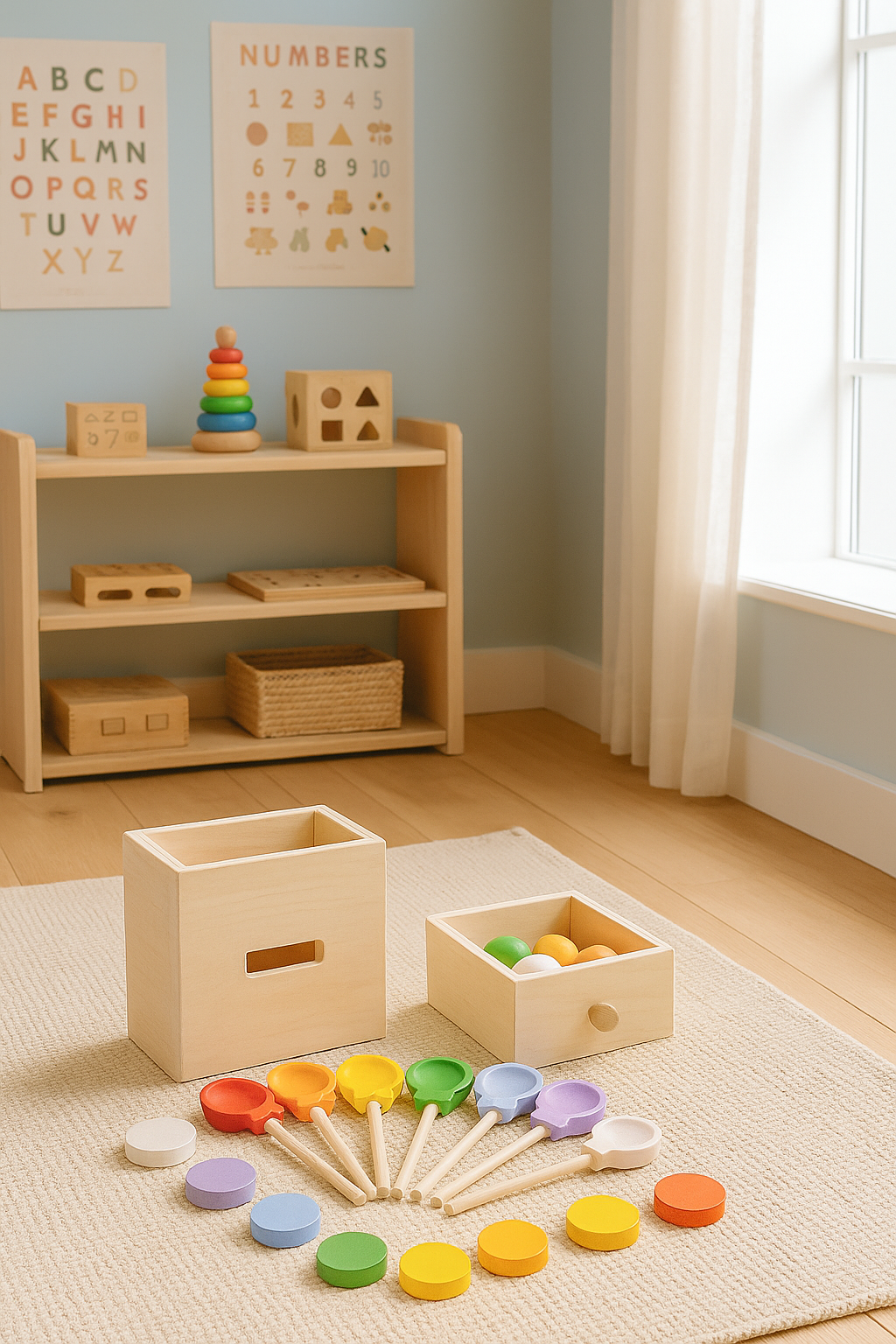 Scoop and learn box