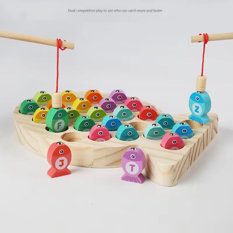 Letters fishing game