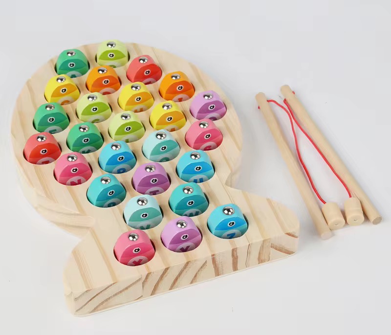 Letters fishing game